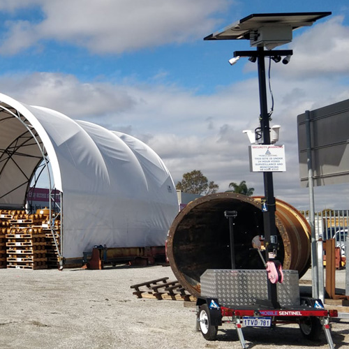 portable surveillance trailers in Perth